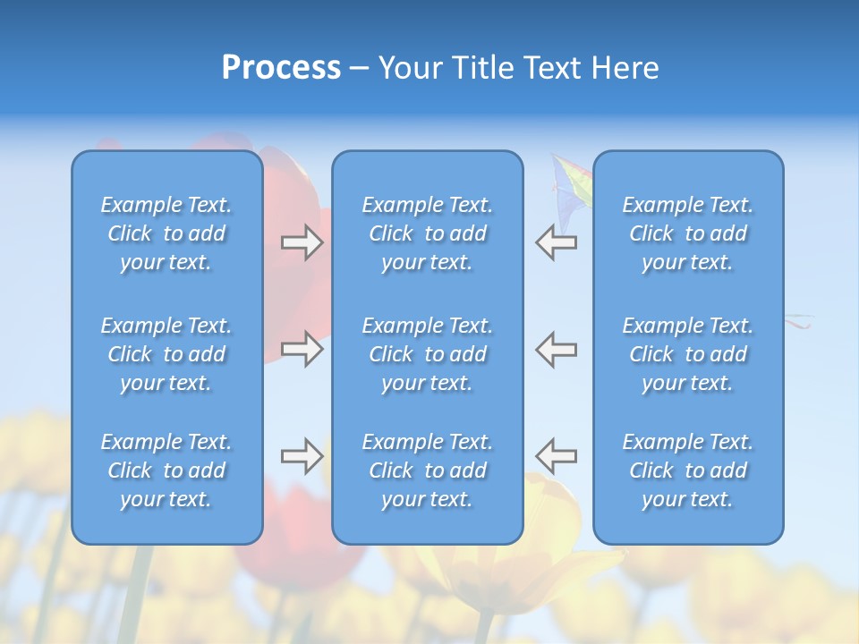 Freedom Gardening Flower PowerPoint Template