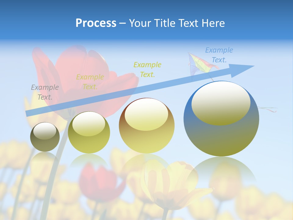 Freedom Gardening Flower PowerPoint Template