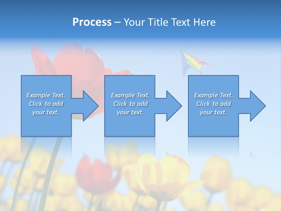 Freedom Gardening Flower PowerPoint Template