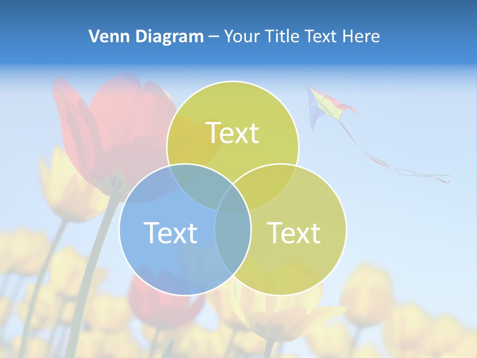 Freedom Gardening Flower PowerPoint Template