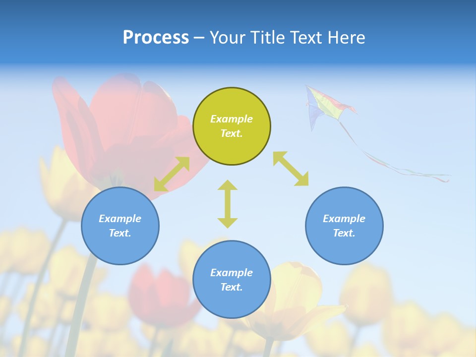 Freedom Gardening Flower PowerPoint Template