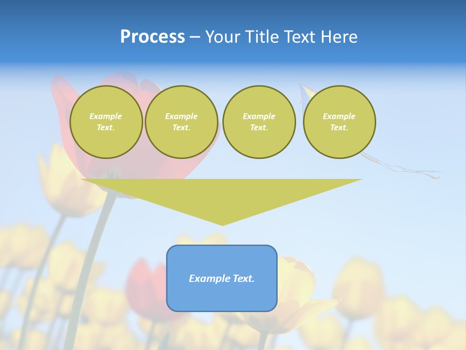 Freedom Gardening Flower PowerPoint Template