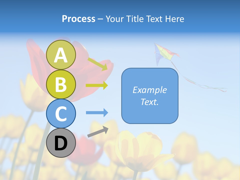Freedom Gardening Flower PowerPoint Template