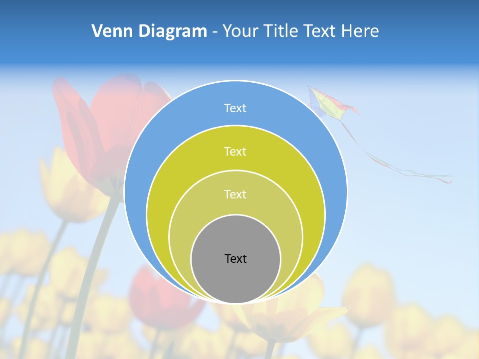 Freedom Gardening Flower PowerPoint Template