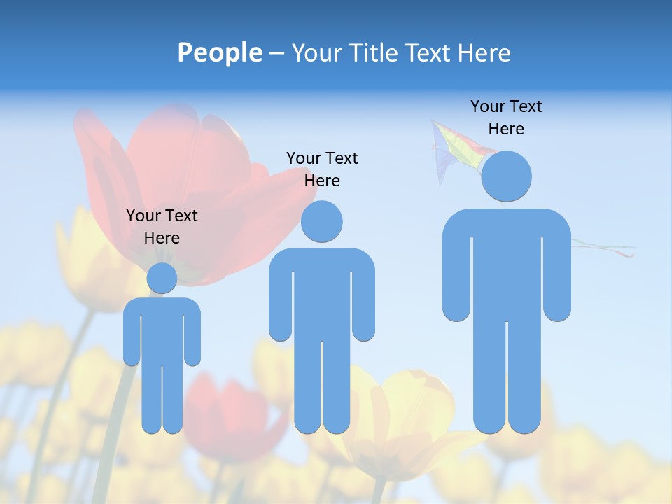 Freedom Gardening Flower PowerPoint Template