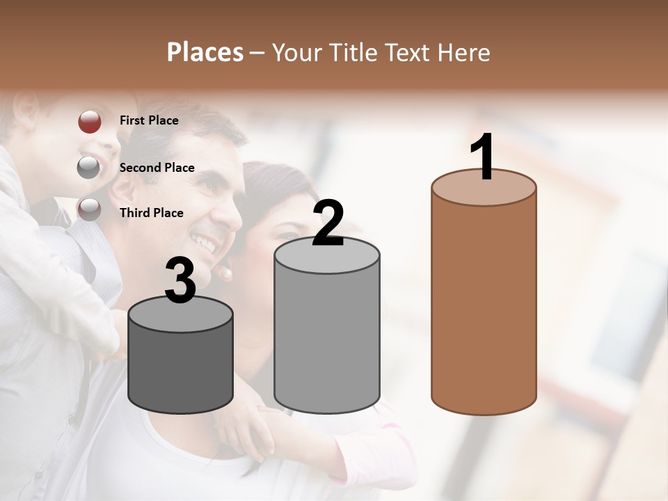 Family Beautiful Bonding PowerPoint Template