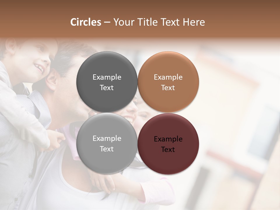 Family Beautiful Bonding PowerPoint Template