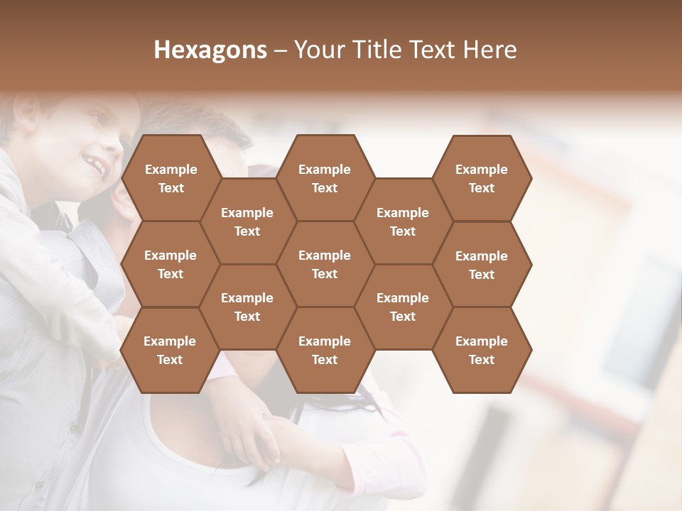 Family Beautiful Bonding PowerPoint Template