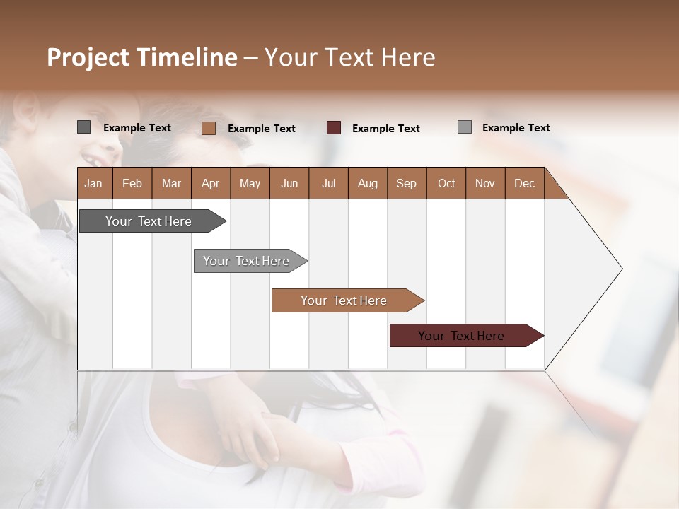 Family Beautiful Bonding PowerPoint Template