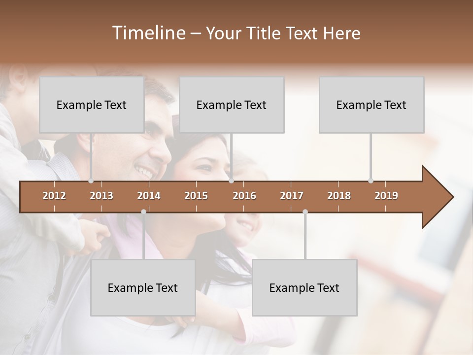 Family Beautiful Bonding PowerPoint Template