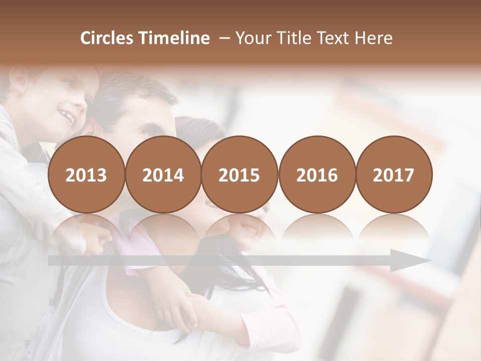 Family Beautiful Bonding PowerPoint Template