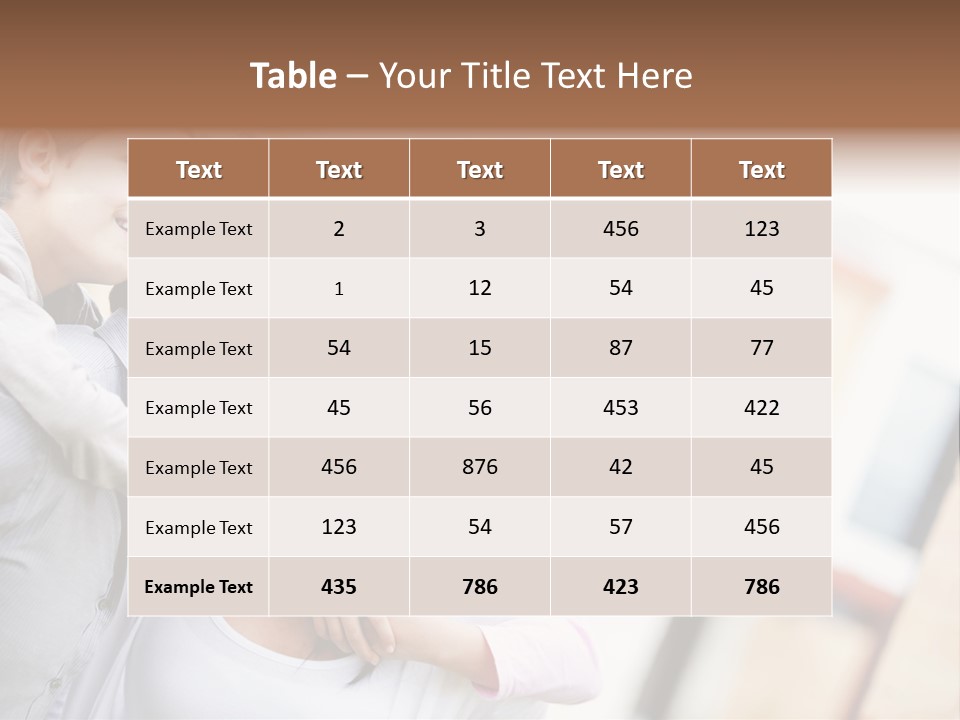 Family Beautiful Bonding PowerPoint Template