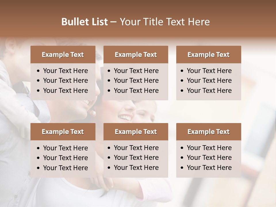 Family Beautiful Bonding PowerPoint Template