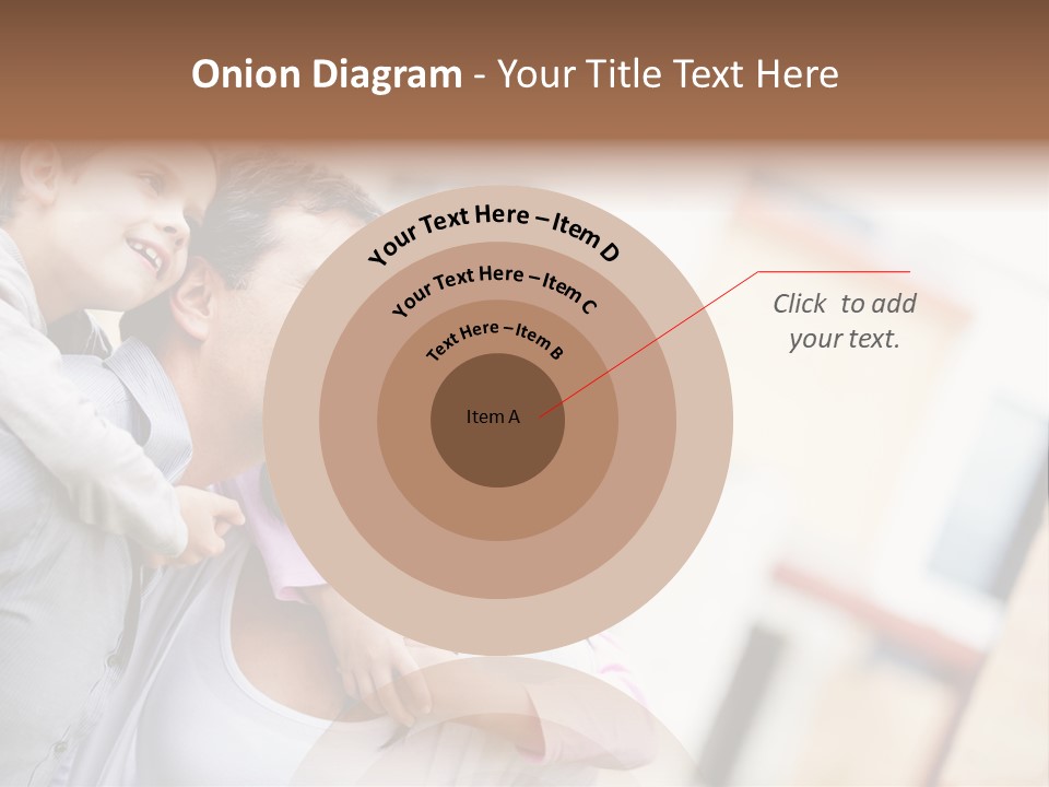 Family Beautiful Bonding PowerPoint Template