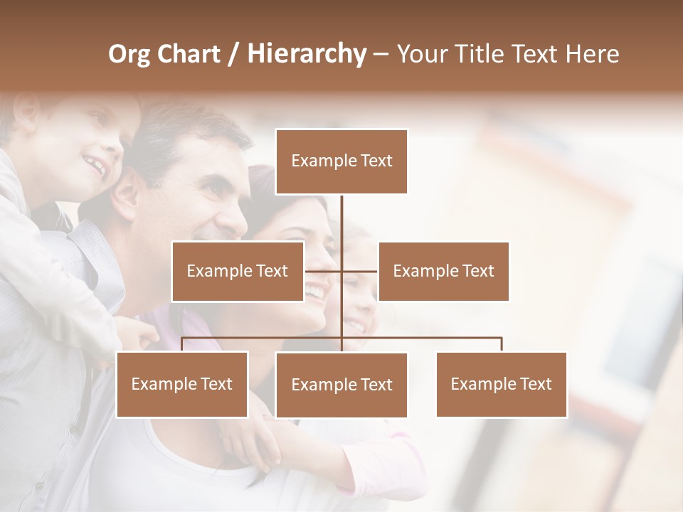 Family Beautiful Bonding PowerPoint Template