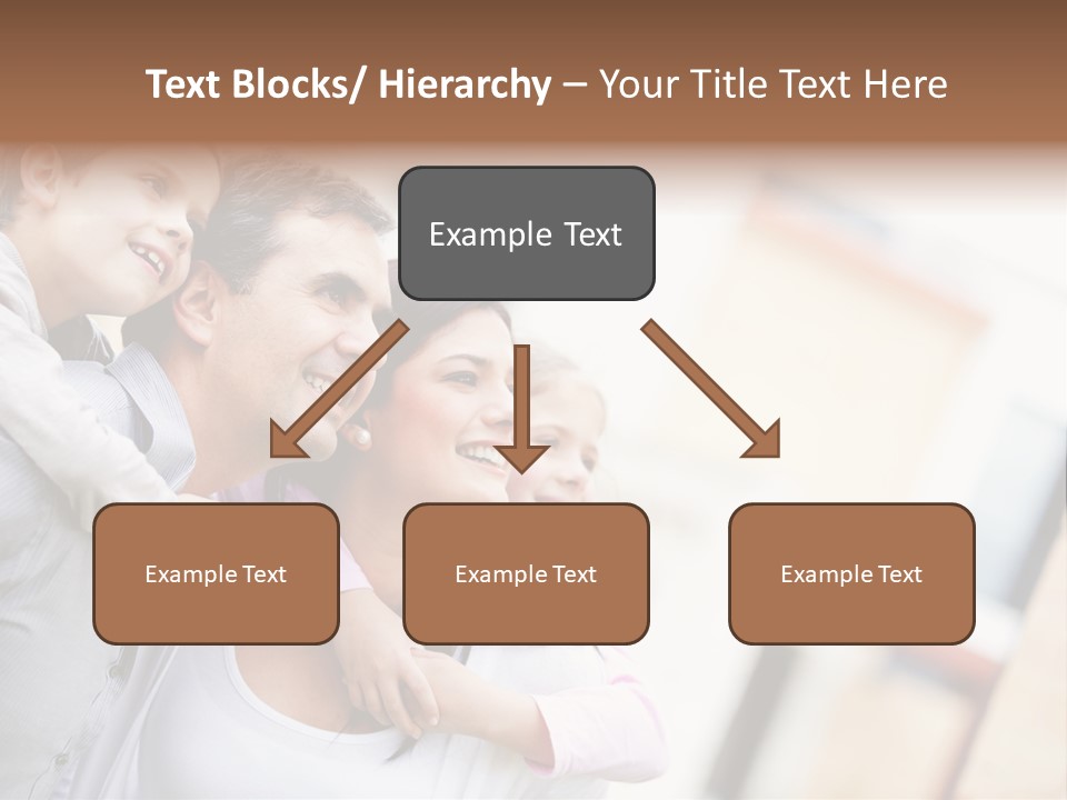 Family Beautiful Bonding PowerPoint Template