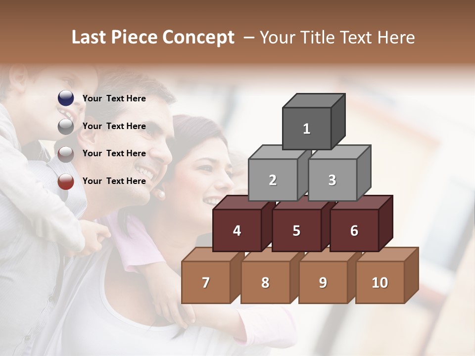 Family Beautiful Bonding PowerPoint Template