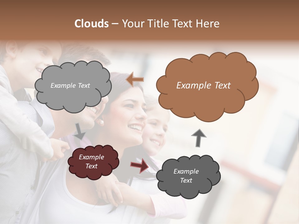 Family Beautiful Bonding PowerPoint Template