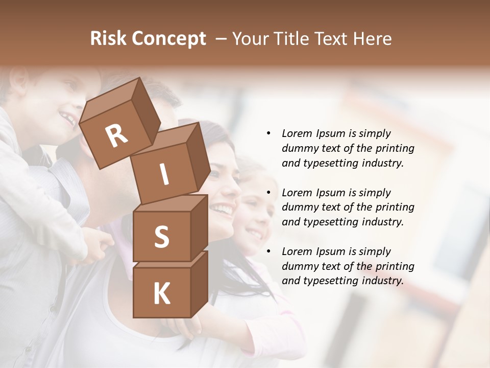 Family Beautiful Bonding PowerPoint Template