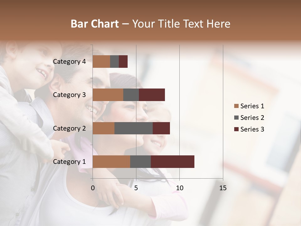 Family Beautiful Bonding PowerPoint Template