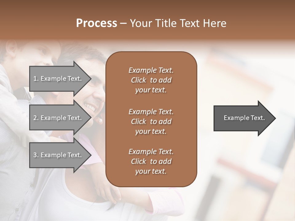 Family Beautiful Bonding PowerPoint Template