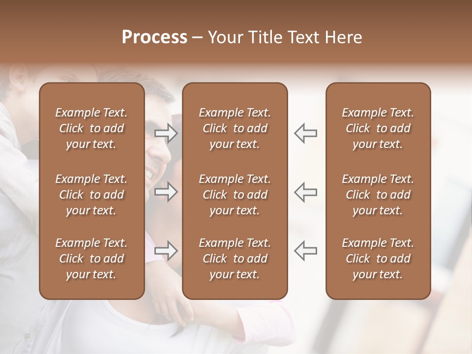 Family Beautiful Bonding PowerPoint Template