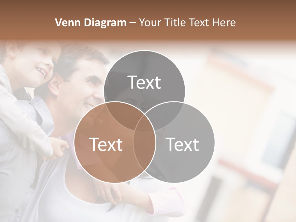 Family Beautiful Bonding PowerPoint Template