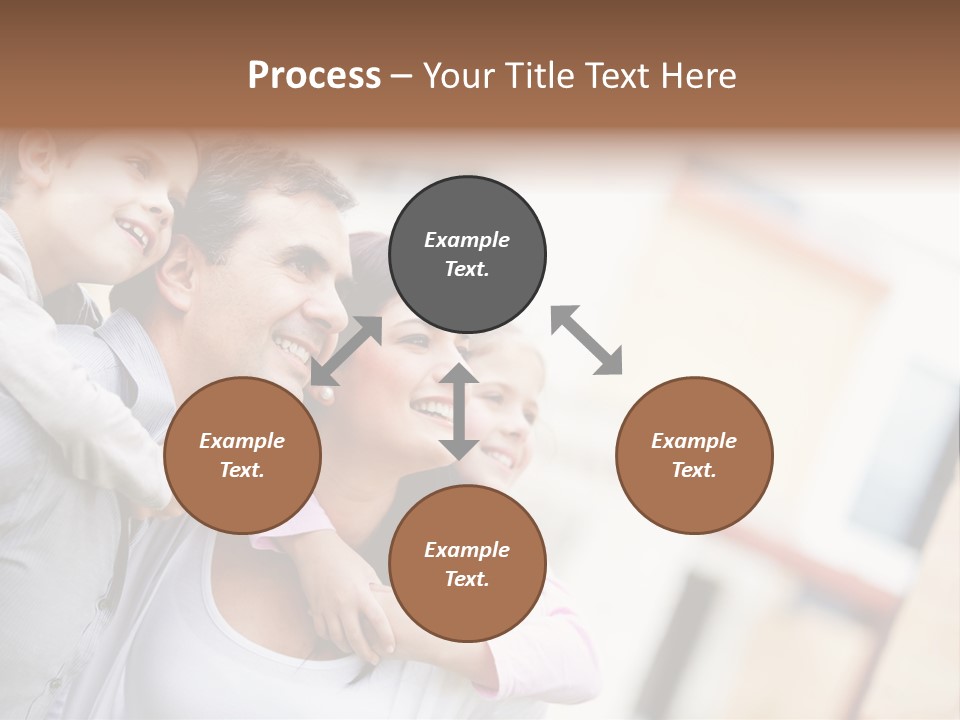 Family Beautiful Bonding PowerPoint Template