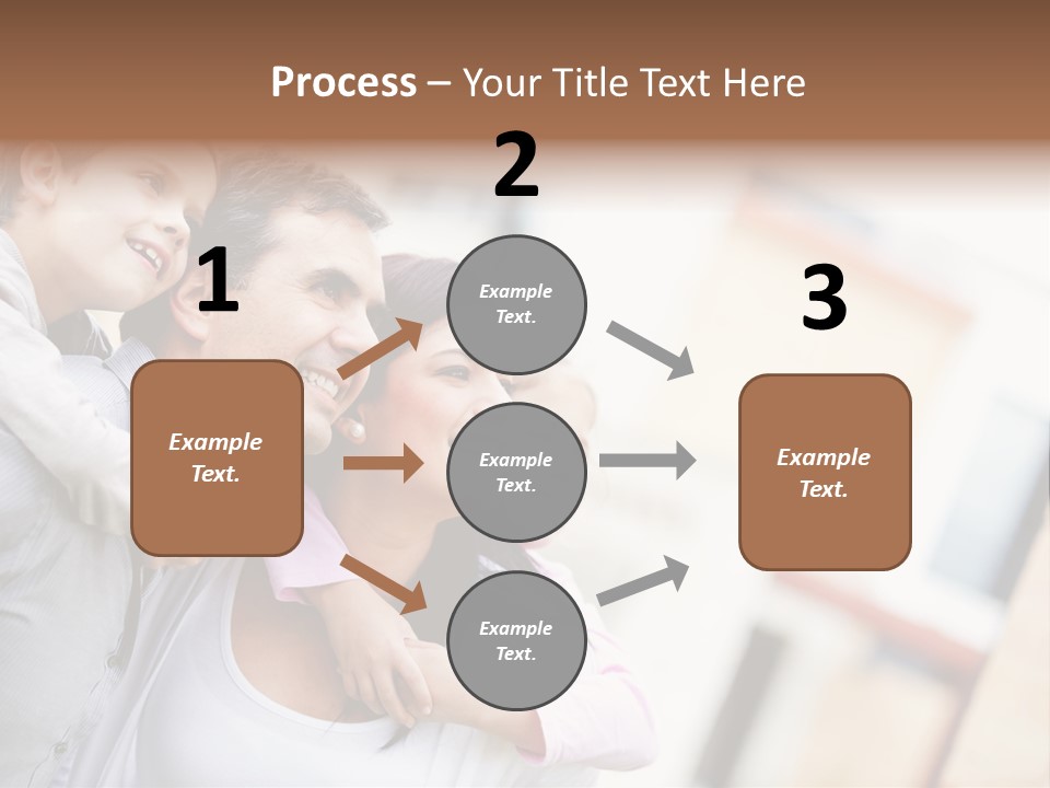 Family Beautiful Bonding PowerPoint Template