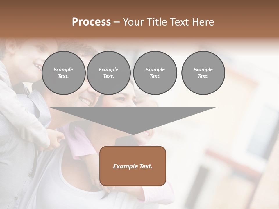 Family Beautiful Bonding PowerPoint Template