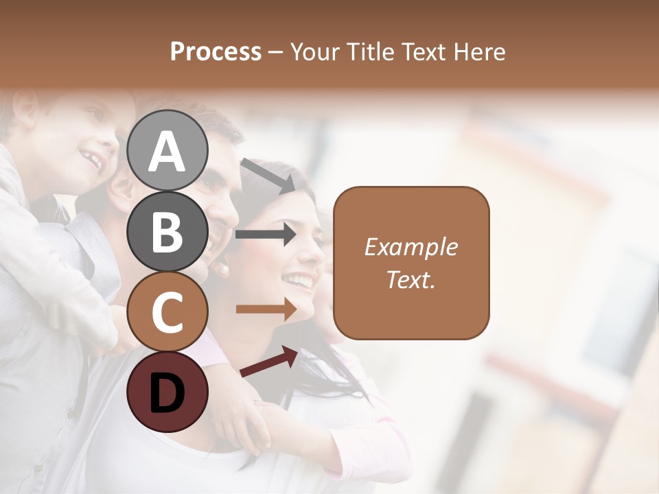 Family Beautiful Bonding PowerPoint Template