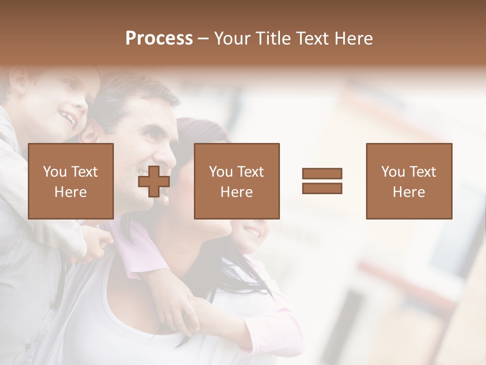 Family Beautiful Bonding PowerPoint Template