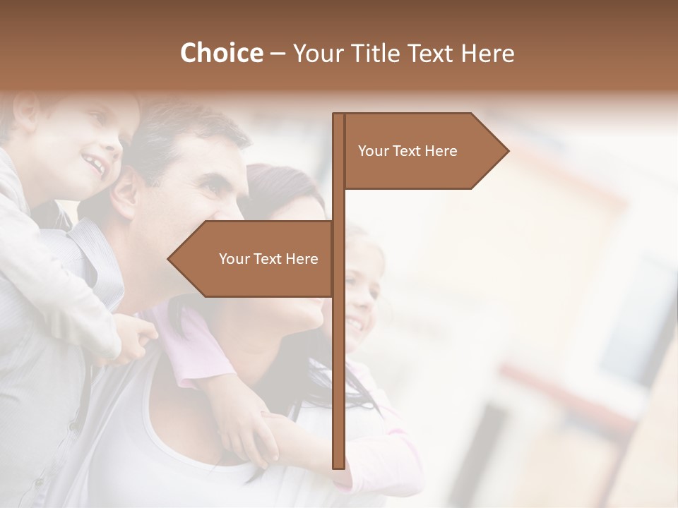 Family Beautiful Bonding PowerPoint Template