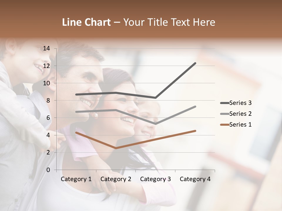 Family Beautiful Bonding PowerPoint Template
