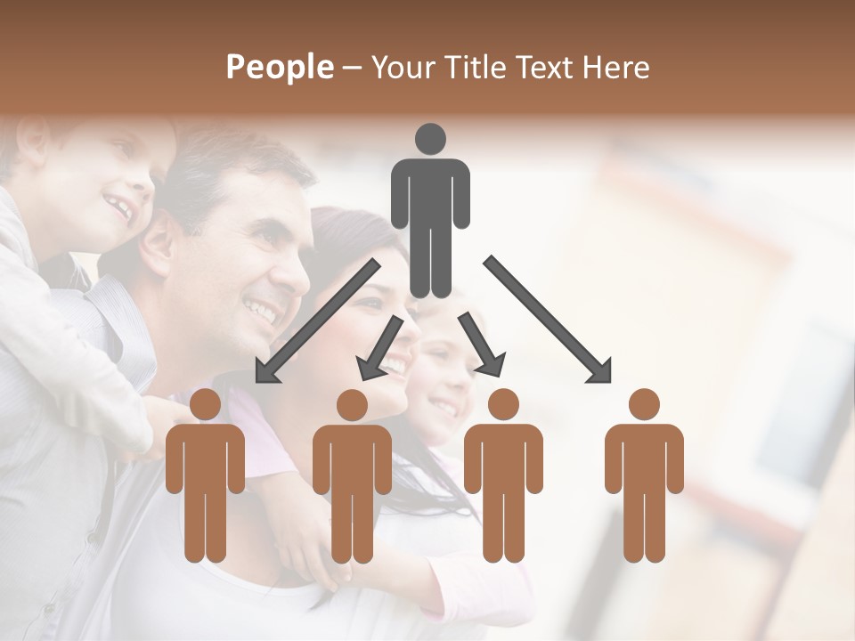 Family Beautiful Bonding PowerPoint Template