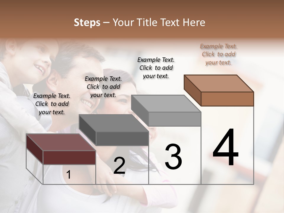 Family Beautiful Bonding PowerPoint Template
