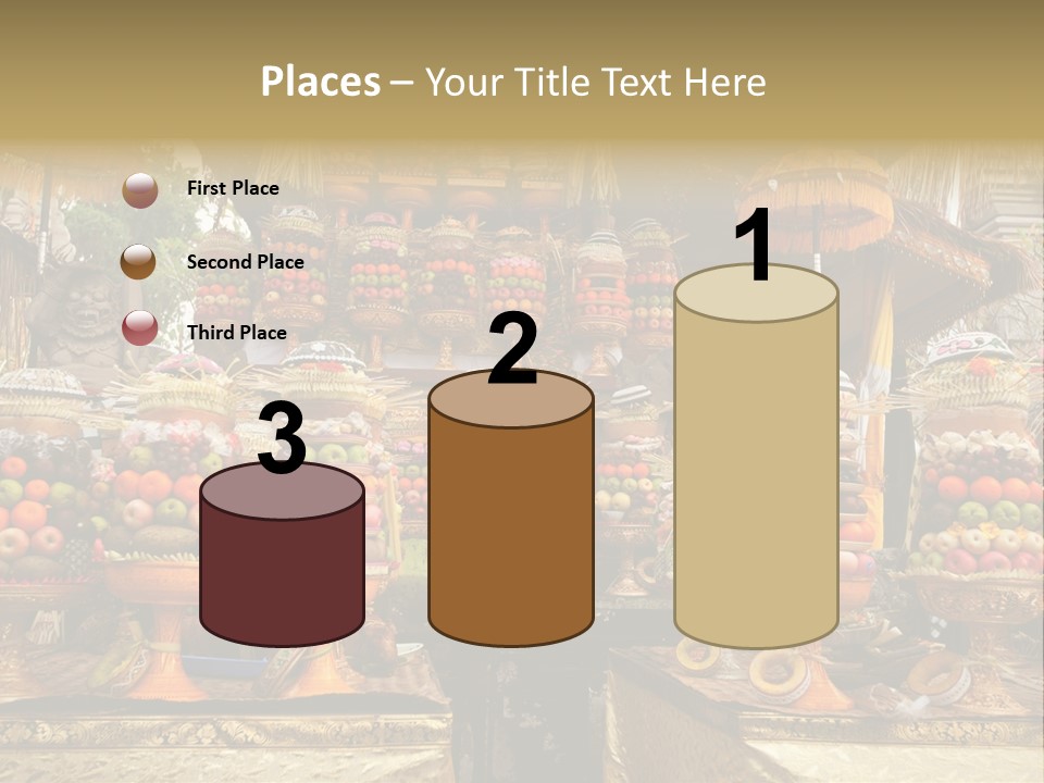 Fruits Ritual Costumes PowerPoint Template