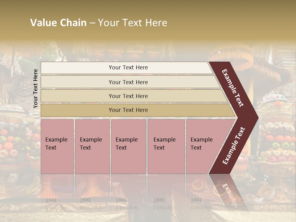 Fruits Ritual Costumes PowerPoint Template