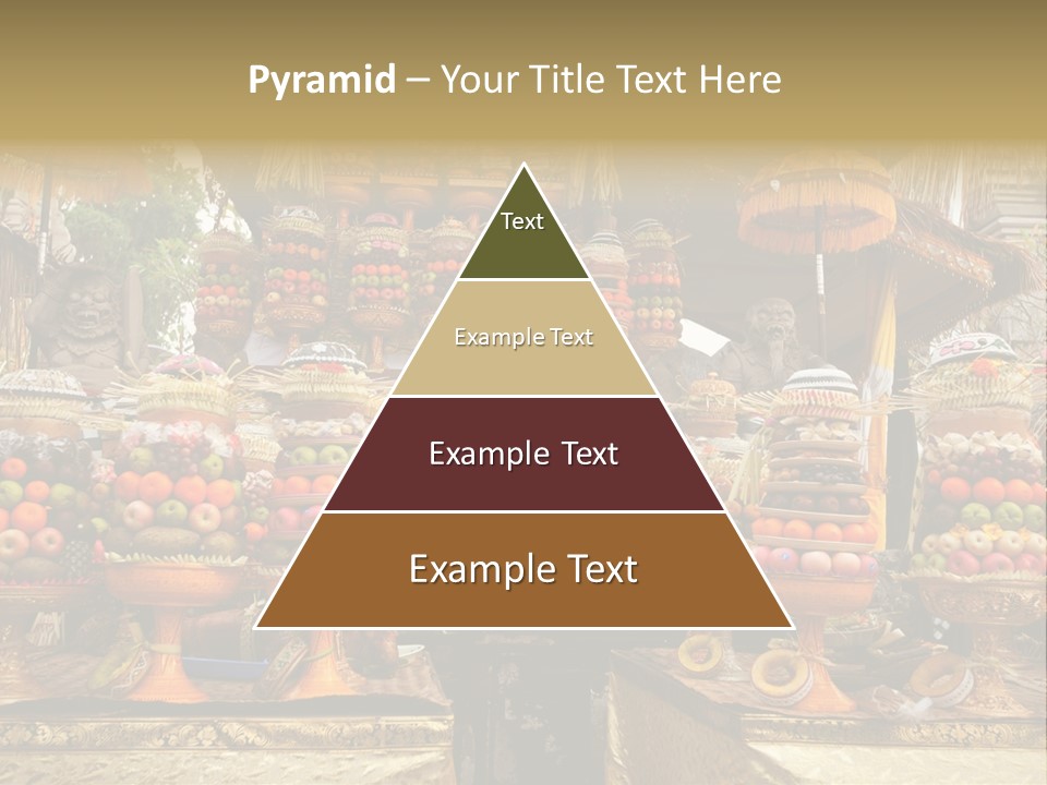 Fruits Ritual Costumes PowerPoint Template