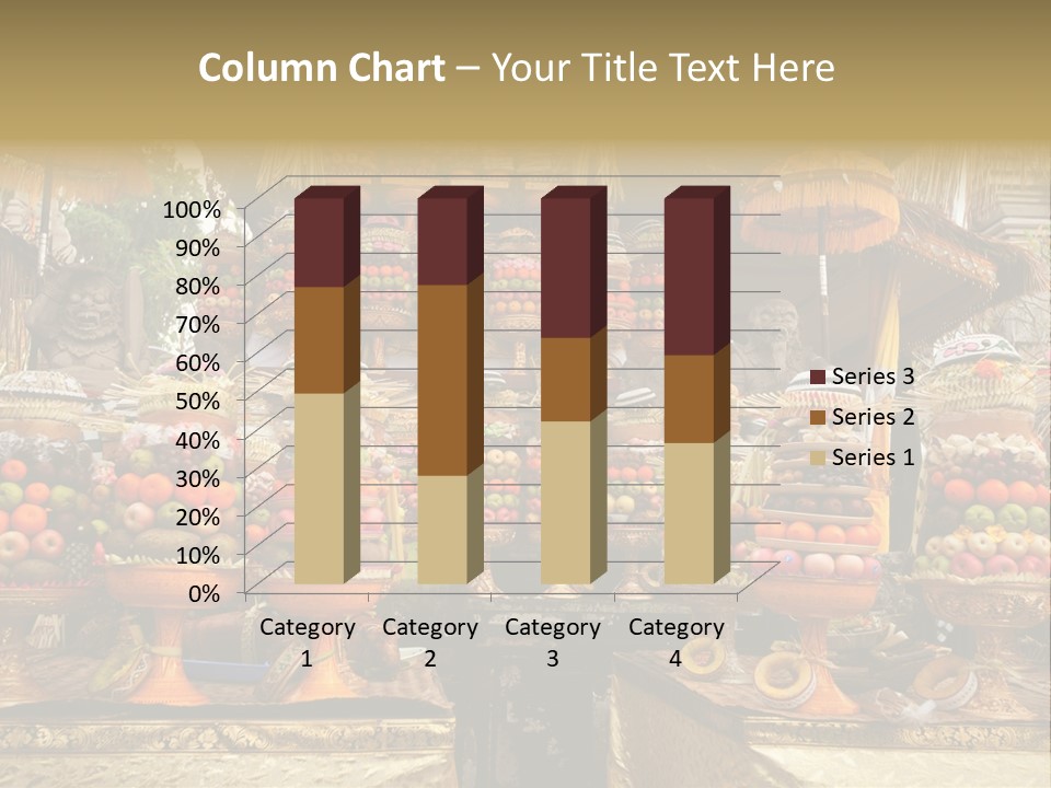 Fruits Ritual Costumes PowerPoint Template