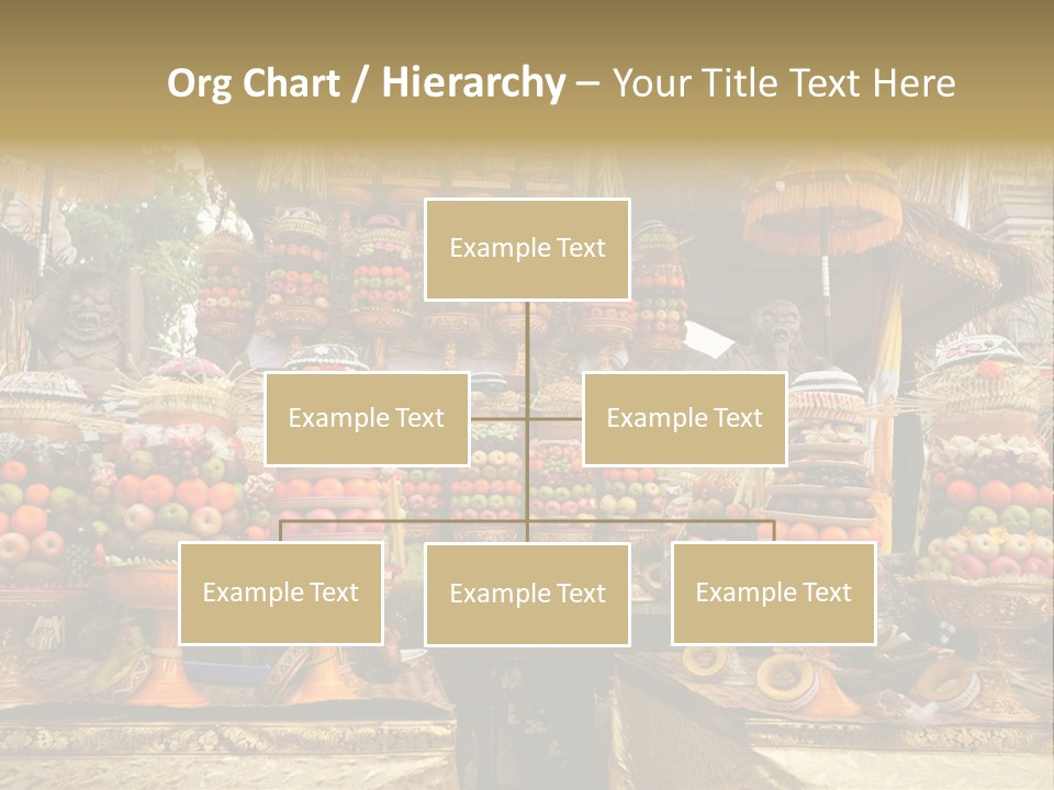 Fruits Ritual Costumes PowerPoint Template