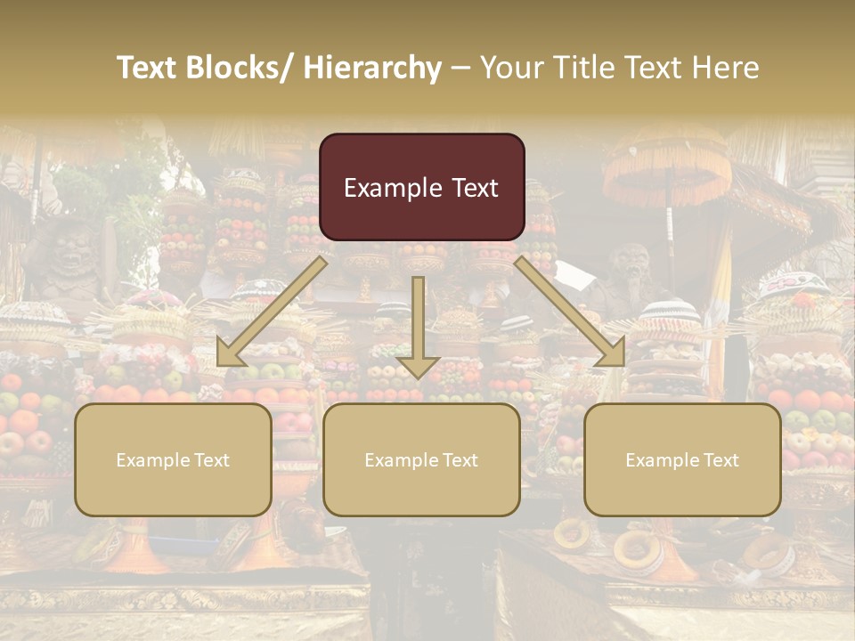 Fruits Ritual Costumes PowerPoint Template