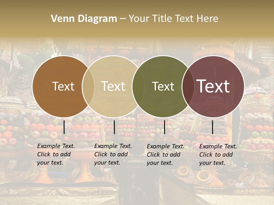 Fruits Ritual Costumes PowerPoint Template