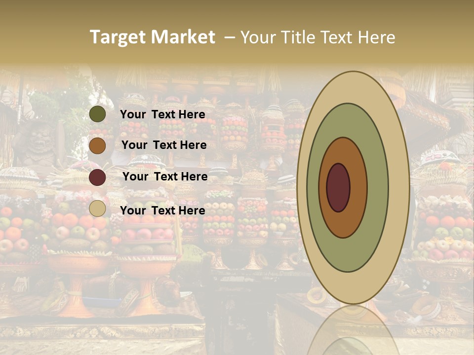 Fruits Ritual Costumes PowerPoint Template