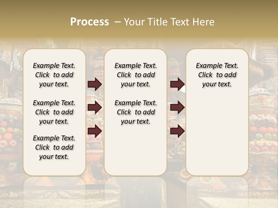 Fruits Ritual Costumes PowerPoint Template