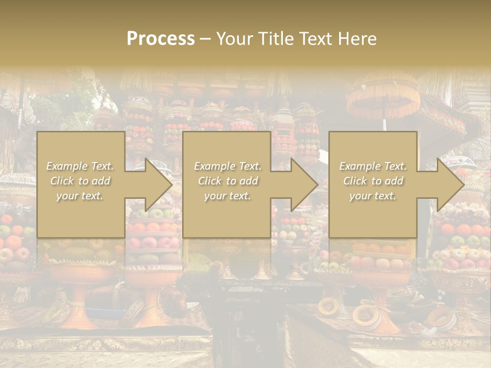 Fruits Ritual Costumes PowerPoint Template