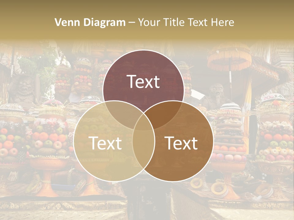 Fruits Ritual Costumes PowerPoint Template