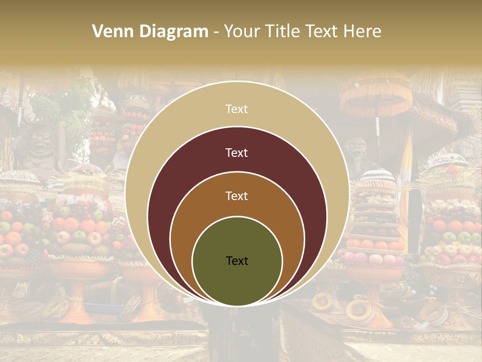 Fruits Ritual Costumes PowerPoint Template