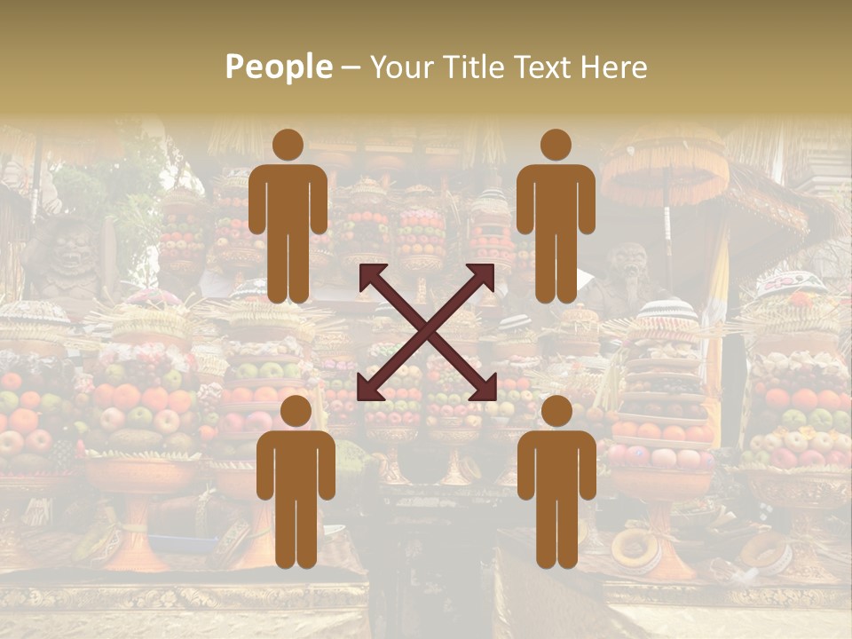 Fruits Ritual Costumes PowerPoint Template