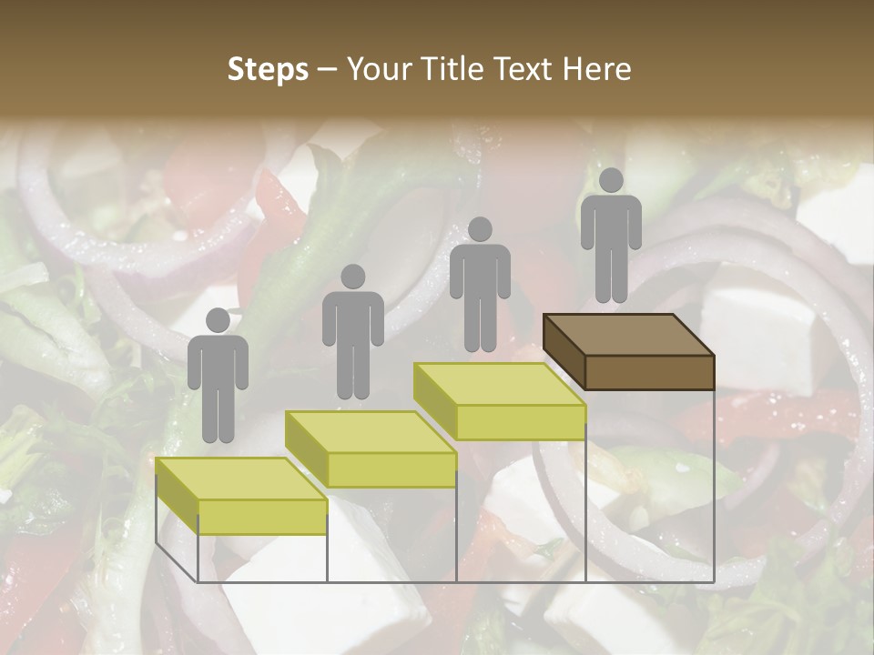 Vegetables Fork Food PowerPoint Template